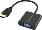 CONCEPTRONIC Adapter HDMI->VGA 1080/60Hz 0.25m sw