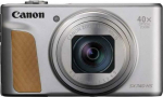 Canon PowerShot SX740 HS Lite Silver - 20.3 MP | LCD: 3 cala | Zoom opt: 40x | f/3.3&ndash;f/6.9 | 4k - 25 kl./s | Wi-Fi | BT | 5-axial stabilization |