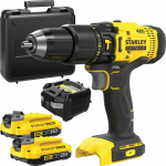 STANLEY SFMCD711D2K 2X2Ah cordless drill/driver
