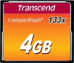 TRANSCEND CF 133X MLC R50/W20 4GB