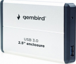 Gembird EE2-U3S-2-S Silver - HDD Gembird housing USB 3.0 2.5" SATA Silver