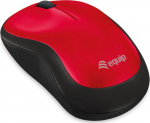Equip comfort mouse Wireless USB-A L+R rot