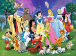 Ravensburger pusle 200 tk Disney lemmiktegelased