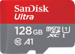128GB SANDISK ULTRA MICROSDXC +, SD 100MB/S CLASS 10 UHS-I TABLET