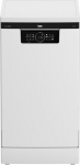 BEKO Free standing Dishwasher BDFS26120WQ, Energy class E, Width 45 cm, 6 programs, Inverter motor, Third drawer, White