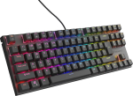GNS Genesis Thor 303 TKL RGB black Outemu Peach Silent - mechanical keyboard | Qwerty | USB 2.0 | 11 multimedia keys | backlight RGB | Outemu Peach Silent | Hot Swap