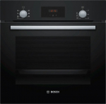 BOS Bosch | Oven | HBF133BA0 | 66 L | Electric | EcoClean | Knobs | Height 59.5 cm | Width 59.4 cm | Black
