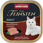ANIMONDA Vom Feinsten Adult Meat mix - wet cat food - 100g