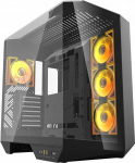 Obudowa Darkflash DY470 czarna + 4 fans