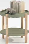 Side table NORAH 40x40xH60cm, green