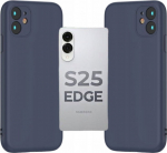 Etteri COVER SILICON CASE DO SAMSUNG GALAXY S25 EDGE DARK BLUE