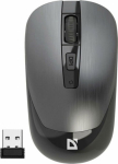 KIN Defender Mouse Wireless mouse Defender WAVE MM-995 optical clickless silent 1600dpi Silver