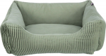 TRIXIE Marley, Bolster pet bed, Indoor, Dog, Green, Rectangular, Monochromatic