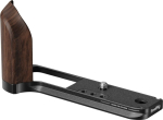 SMALLRIG 5266 L-SHAPE MOUNT PLATE WITH WOODEN HANDLE FOR FUJIFILM GFX100RF BLACK