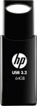 PNY HP 64GB 712W BLACK USB 3.2, USB STICK