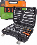 FORCEKRAFT Tool Kit 82el. 1/2'' i 1/4'' (6-angular) (4-32mm)