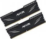 AFOX The memory of PC - DDR4 32GB (2x16GB) Gaming 3200MHz CL16 XMP2 Black