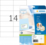 HERMA Etiketten Premium A4 wei&szlig; 105x42.3 mm Papier 350 St