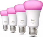 Philips Hue WCA 810 A60 E27 4P EU | E27 | 6 W | White and colour light | Bluetooth and Zigbee