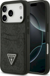 Case Guess 4G Double Card Triangle for iPhone 17 Pro / black