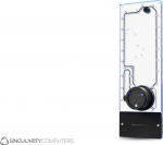 Singularity Computers Phanteks NV9 D5 Reservoir Distroplate