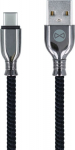 Kabel USB Forever USB-A - USB-C 1 m Czarny (72759)