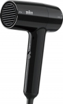 Braun BRHD150E czarny - Moc [W]: 1800 | Ionization:| Cooling of cold air: tak | The number of air speeds: 2 | Color: czarny