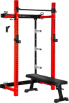HMS Fitness KLT34 MULTIFUNCTIONAL FOLDABLE TRAINING CAGE RED HMS