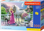 1565 Castorland Puzzle My unicorn friend 300 element&oacute;w (030088)