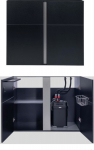 Fluval Cabinet for the Siena set 270, czarna, 90 x 55 x 73 cm