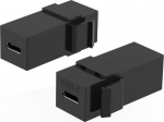 MicroConnect USB-C Female-Female Keystone, both way charging