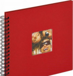 Walther Fun red Spiral 26x25 40 black Pages SA108R