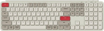 Keychron Keyboard Keyboard B6 Pro Wireless Low Profile Retro Red