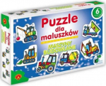 Alexander Puzzle for babies - Heavy Machinery - 0541