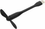 Fan USB Omega czarny (43442)