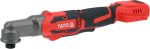 YAT YATO 18V Cordless Impact Ratchet 160 Nm YT-828031, Compact, Brushless, Without Battery
