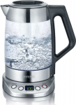 SEVERIN Elektroger&auml;te GmbH SEVERIN WK 3479 Deluxe Telaver/kettle 3kW Glass/brushed stainless steel/black