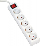 Omega pikendusjuhe OL5G5W 5m, valge