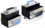 Delock Adapter Sub-D 9 pin male > female 90&deg; angled