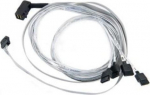 Microchip Technology Microchip Adaptec - Internes SAS-Kabel - with Sidebands - SAS 6Gbit/s - 4-Lane - SATA (W)