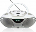 Blaupunkt BB14WH CD player CD recorder Silver, White