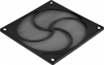 SilverStone SST-FF125B magnetischer Highflow Staubfilter, schwarz - 120mm