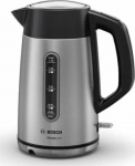 BOS Bosch | Kettle | DesignLine TWK4P440 | Electric | 2400 W | 1.7 L | Stainless steel | 360&deg; rotational base | Stainless steel/Black