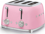Smeg TSF03PKEU - four-bread toaster, pink