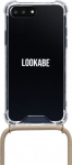 Lookabe Necklace iPhone 7/8+ gold nude loo007