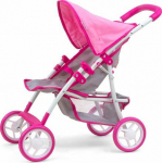 Milly Mally Stroller for dolls Natalie Prestige pink