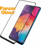 Ekraanikaitseklaas Samsung Galaxy A30 / A30s / A50 / A50s, &uuml;mbrises&otilde;bralik, must, PanzerGlass