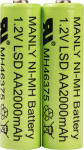 Socket Mobile AA NIMH BATTERY SOCKETSCAN, S700/S730/S740 2 BATTERIES