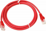 PremiumCord PremiumCord Patch kabel UTP RJ45-RJ45 CAT6 3m červen&aacute;