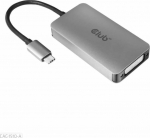 Club3D Adapter USB 3.2 Typ C > DVI-D HDCP Off aktiv St/Bu retail